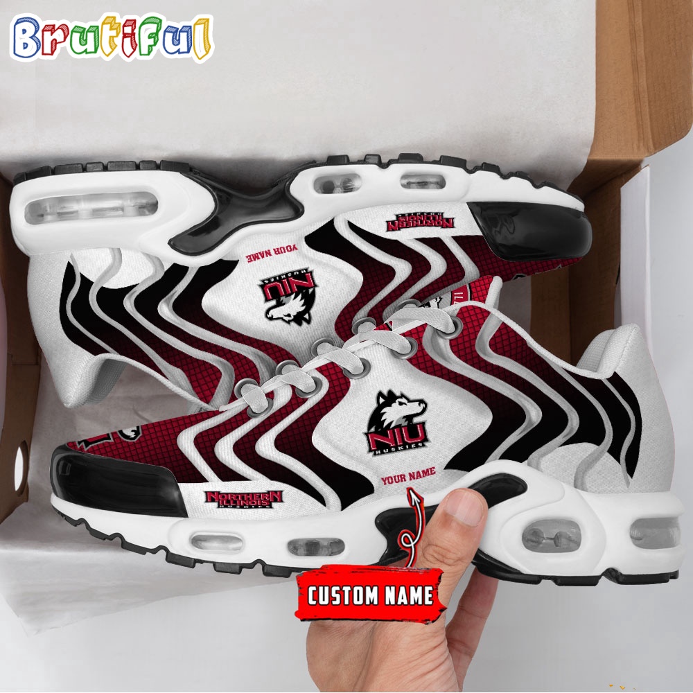 NCAA Northern Illinois Huskies Logo Football Team Design Air Max Plus Shoes