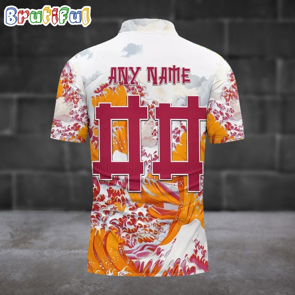 NFL Arizona Cardinals Football Great Wave Polo Shirt 2