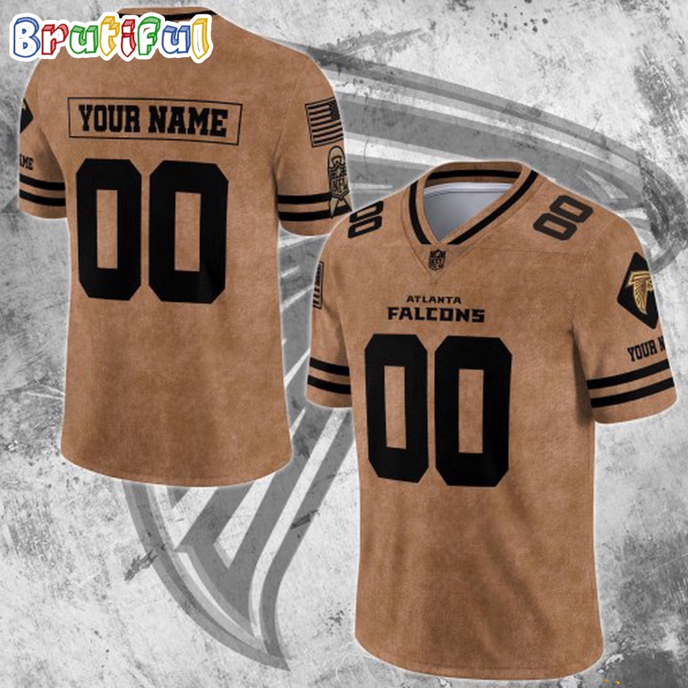NFL Atlanta Falcons Special American Flag Veterans Football Jersey
