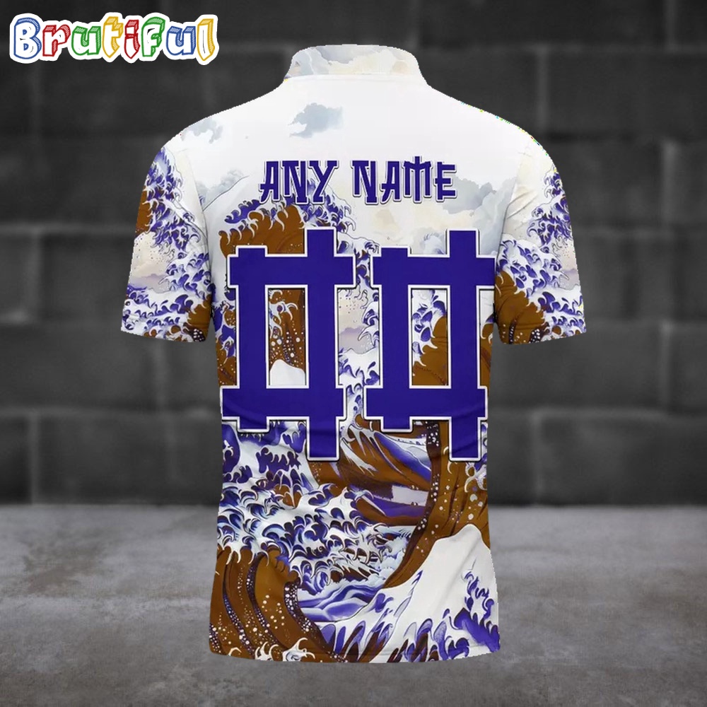 NFL Baltimore Ravens Football Great Wave Polo Shirt 2