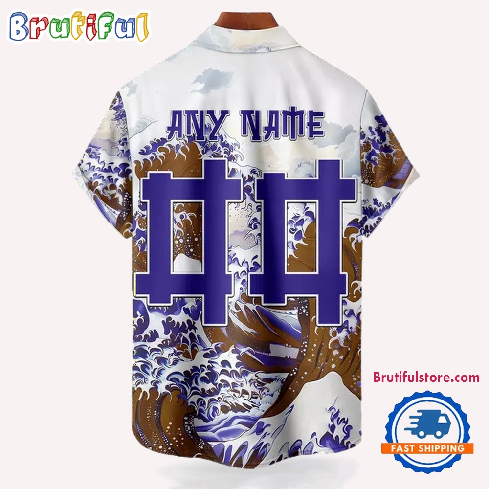 NFL Baltimore Ravens Football Special Great Wave Hawaiian Shirt 2