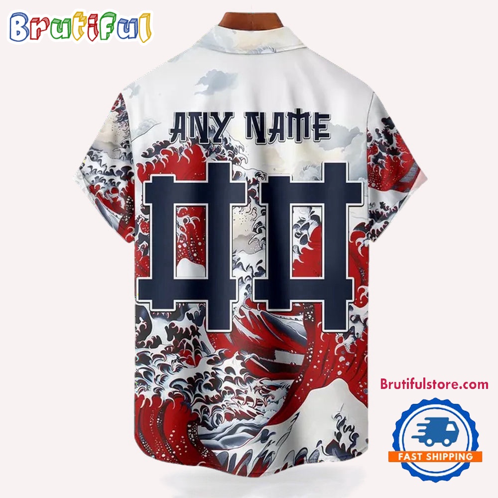 NFL Chicago Bears Football Special Great Wave Hawaiian Shirt 2