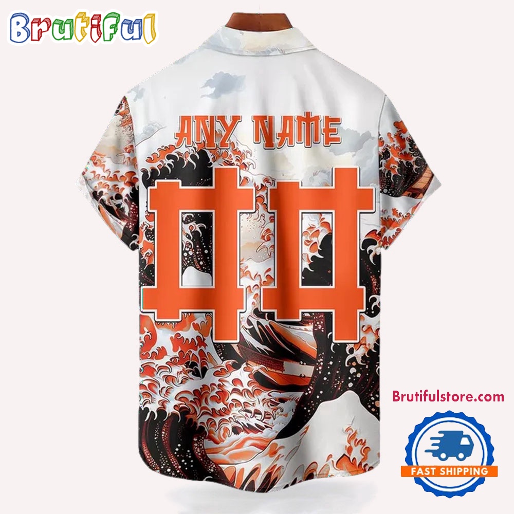 NFL Cincinnati Bengals Football Special Great Wave Hawaiian Shirt 2