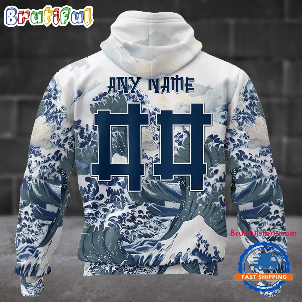NFL Dallas Cowboys Football Great Wave All Over Print Hoodie 2