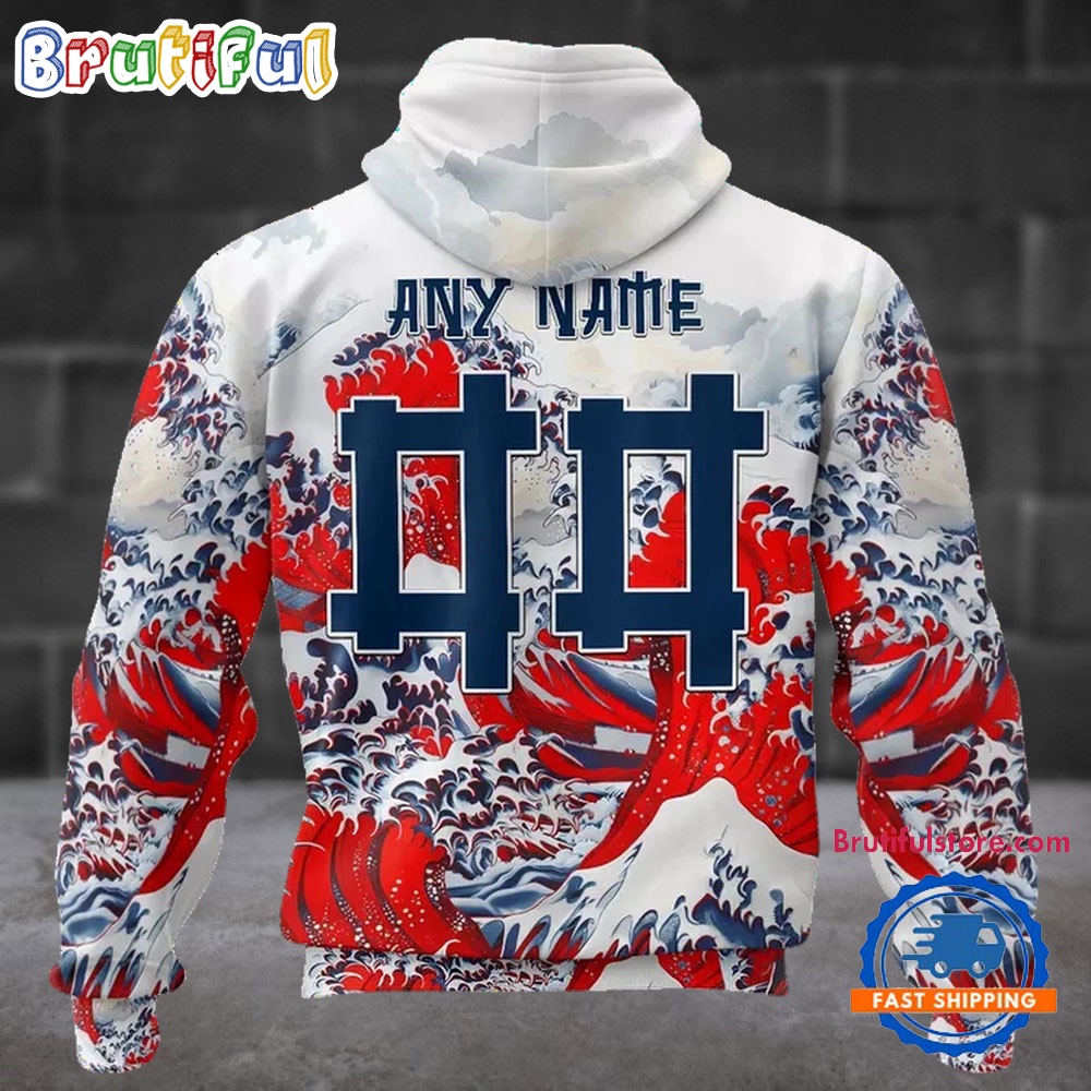 NFL Denver Broncos Football Great Wave All Over Print Hoodie 2
