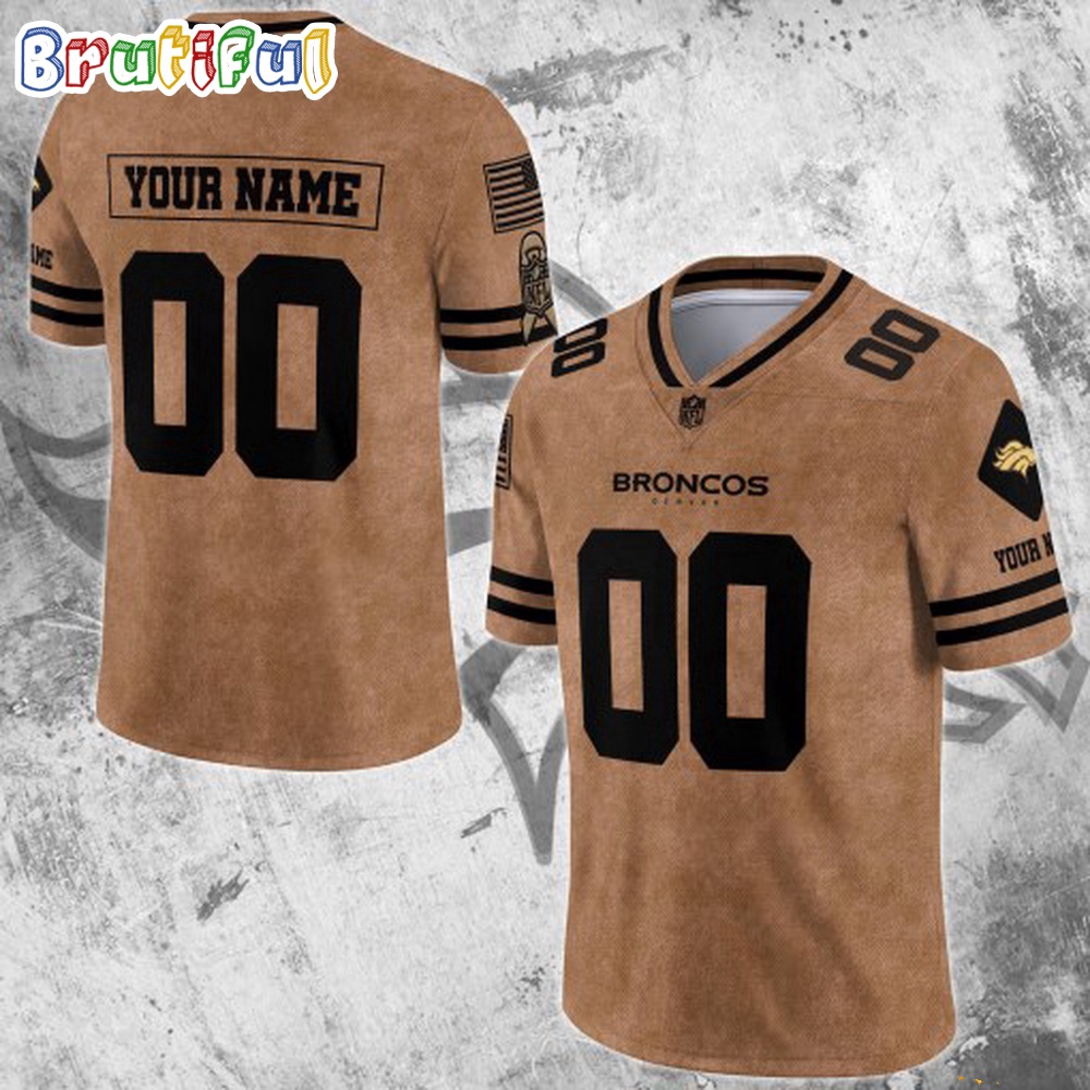 NFL Denver Broncos Special American Flag Veterans Football Jersey