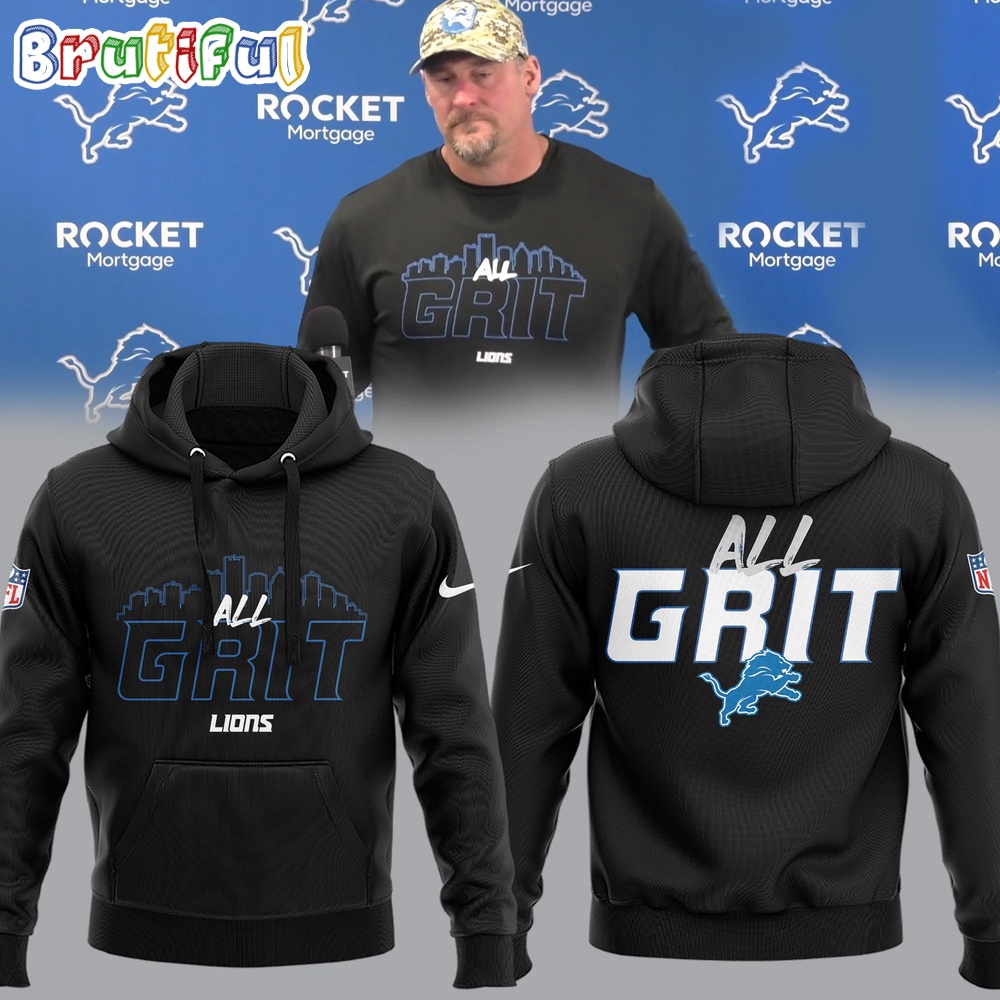NFL Detroit Lions All Grit Hoodie
