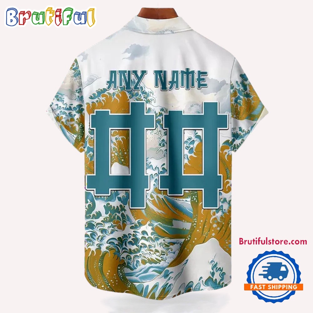 NFL Jacksonville Jaguars Football Special Great Wave Hawaiian Shirt 2