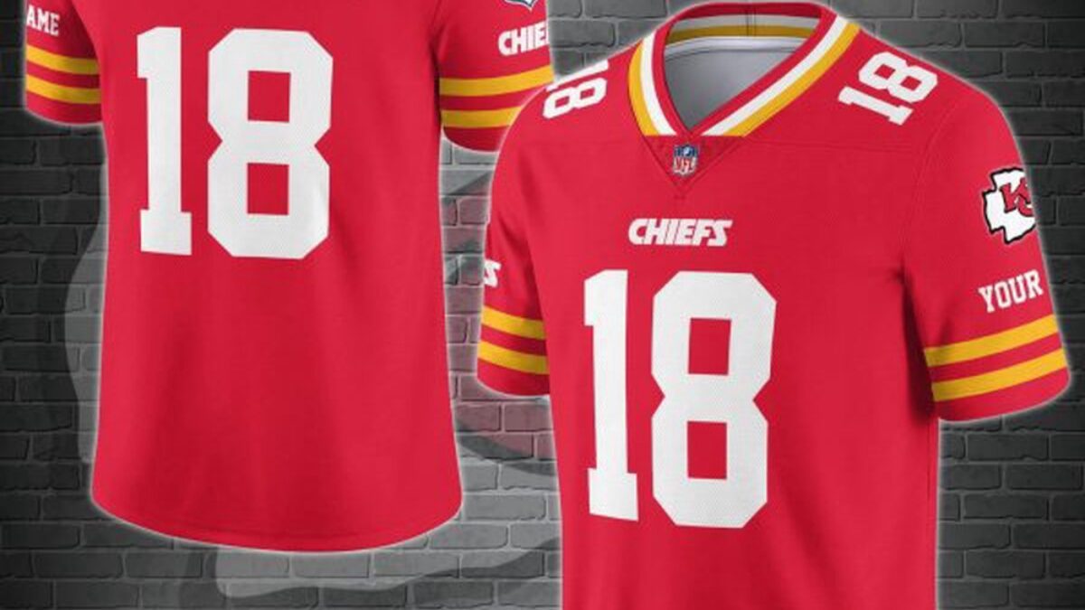 シャツ Kansas City Chiefs Microsoft jersey NFL-Kansas-City-Chiefs-Logo-