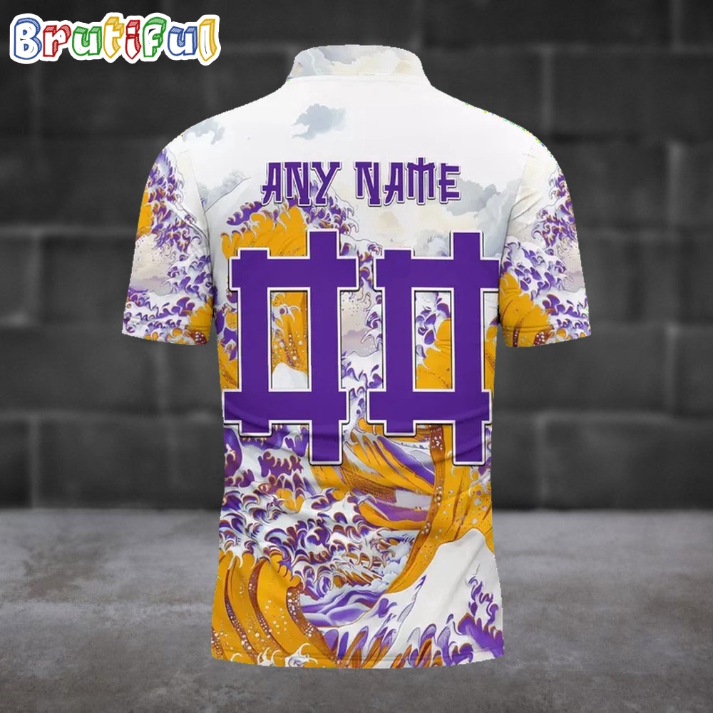 NFL Minnesota Vikings Football Great Wave Polo Shirt 2