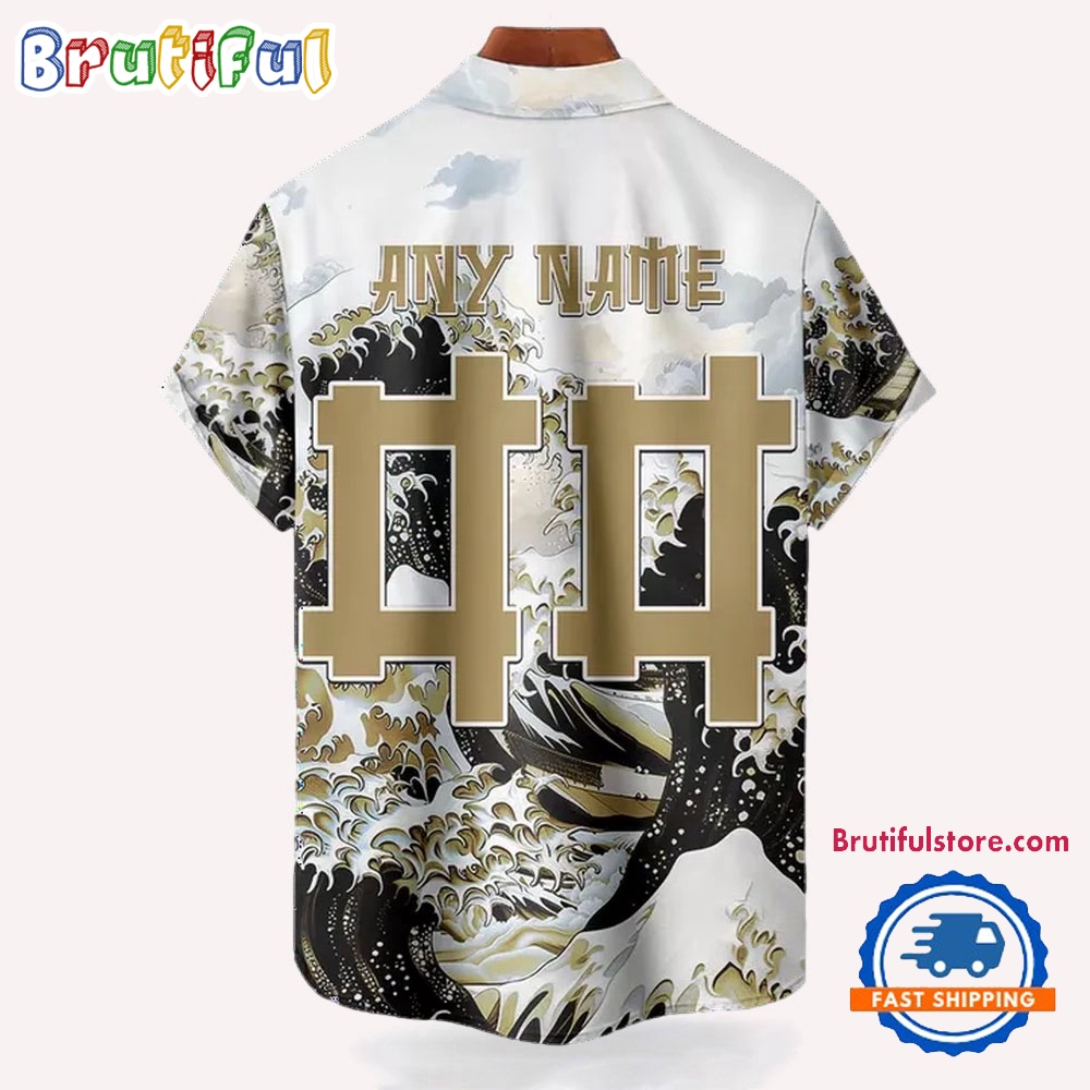 NFL New Orleans Saints Football Special Great Wave Hawaiian Shirt 2