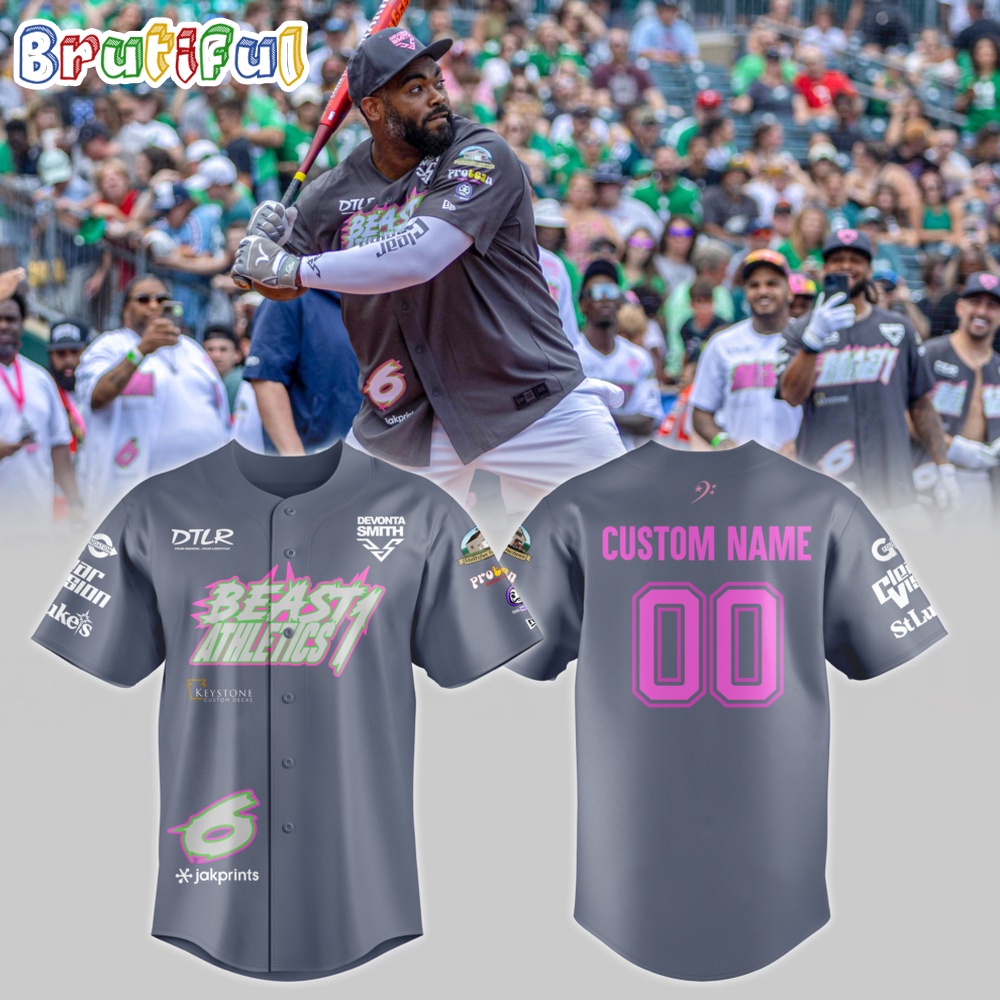 NFL Philadelphia Eagles Devonta Smith Beast Athletics 2024 Jersey Shirt