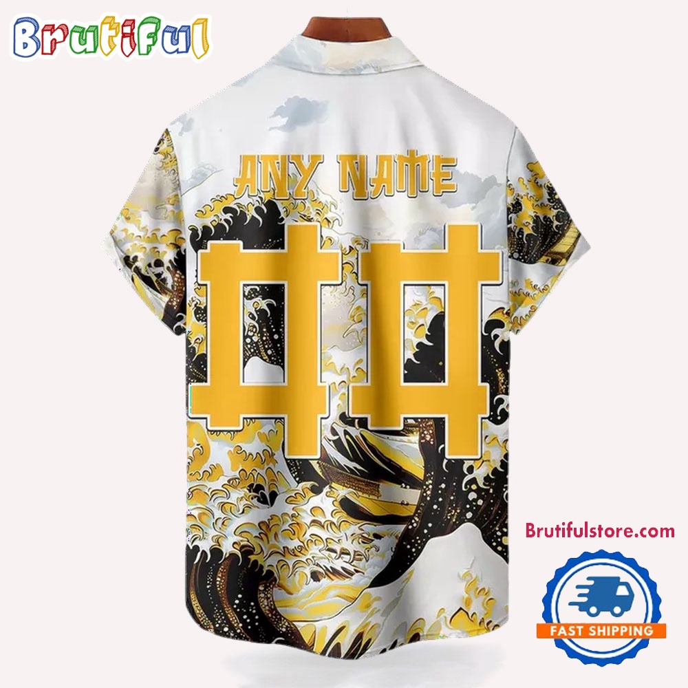 NFL Pittsburgh Steelers Football Special Great Wave Hawaiian Shirt 2