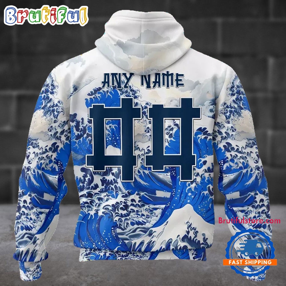 NFL Tennessee Titans Football Great Wave All Over Print Hoodie 2