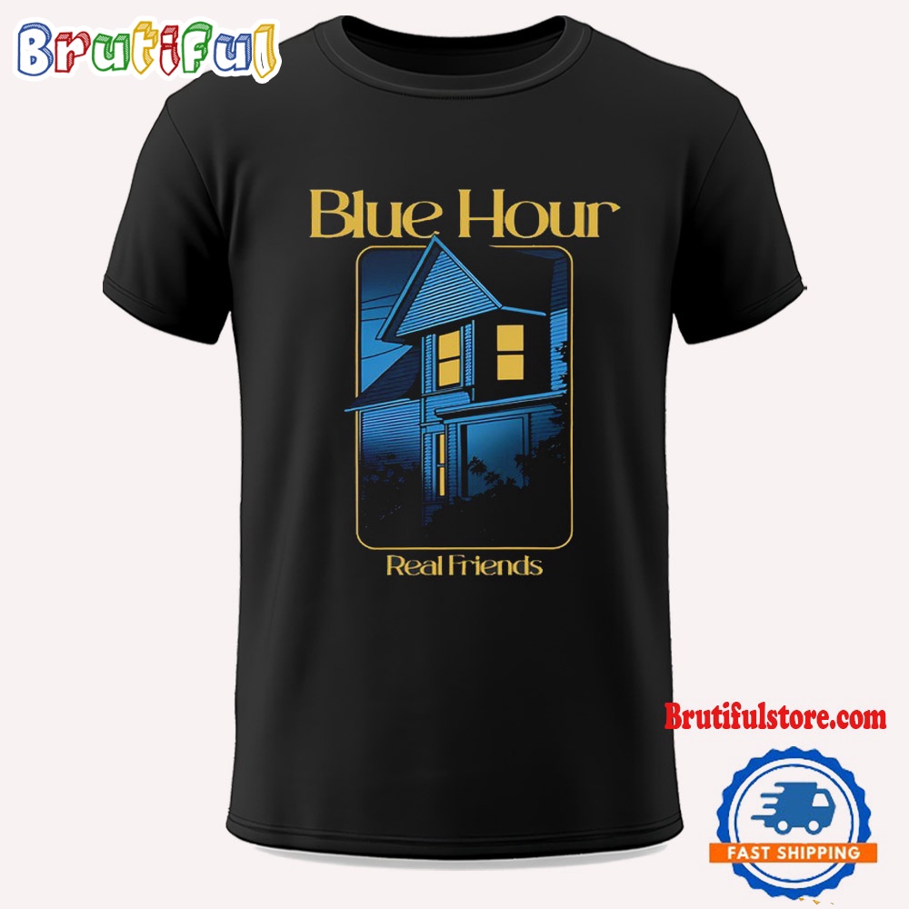 Real Friends Band Blue House Tour 2024 T Shirt