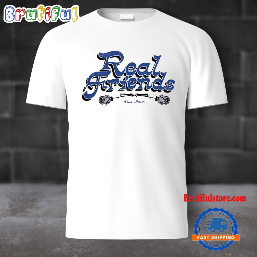 Real Friends Band The Flower 2024 T Shirt