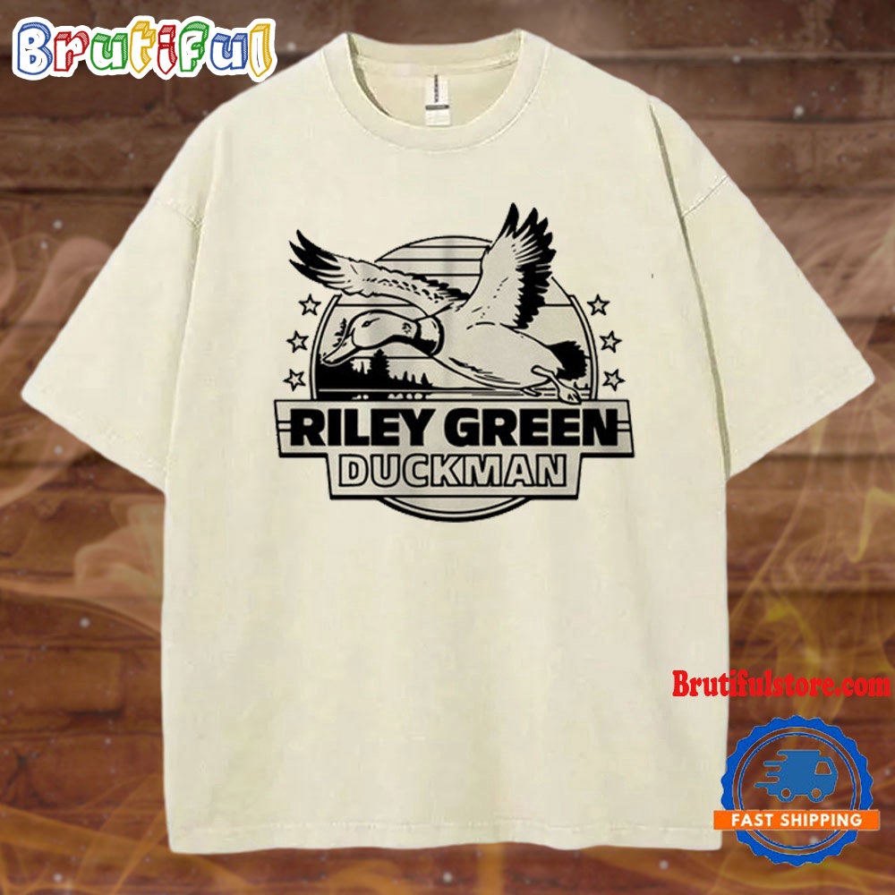 Riley Green Duckman Star 2024 Mineral Wash T Shirt