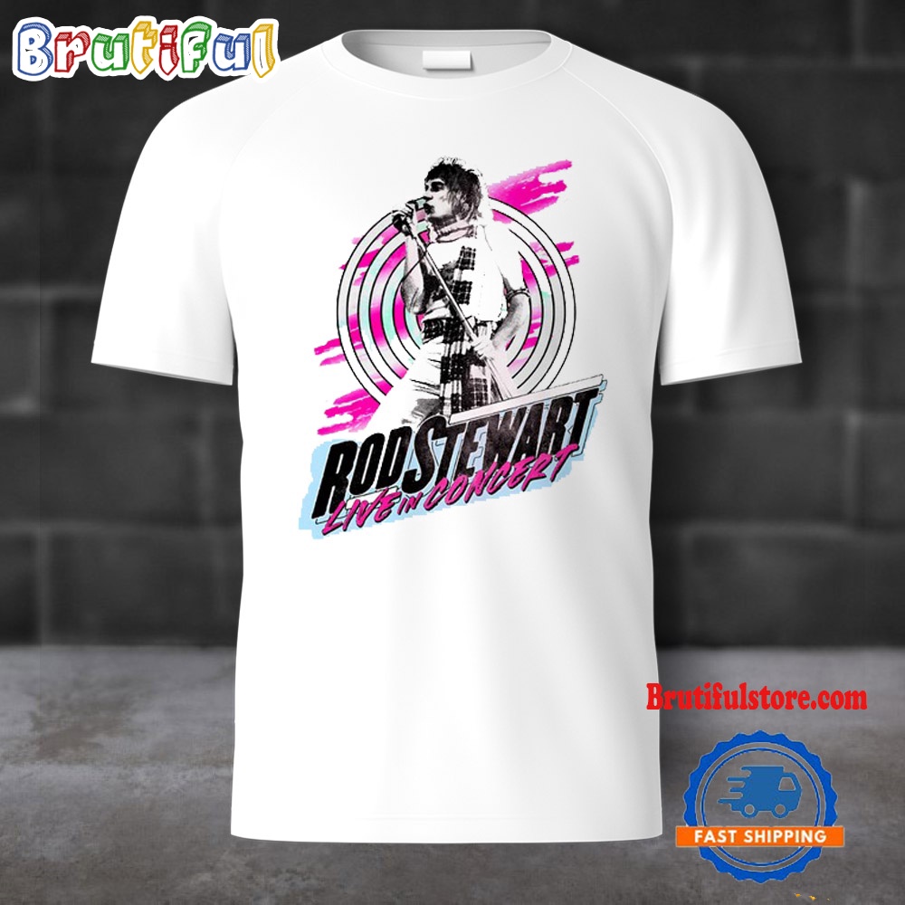 Rod Stewart Live In Concert 2024 T Shirt