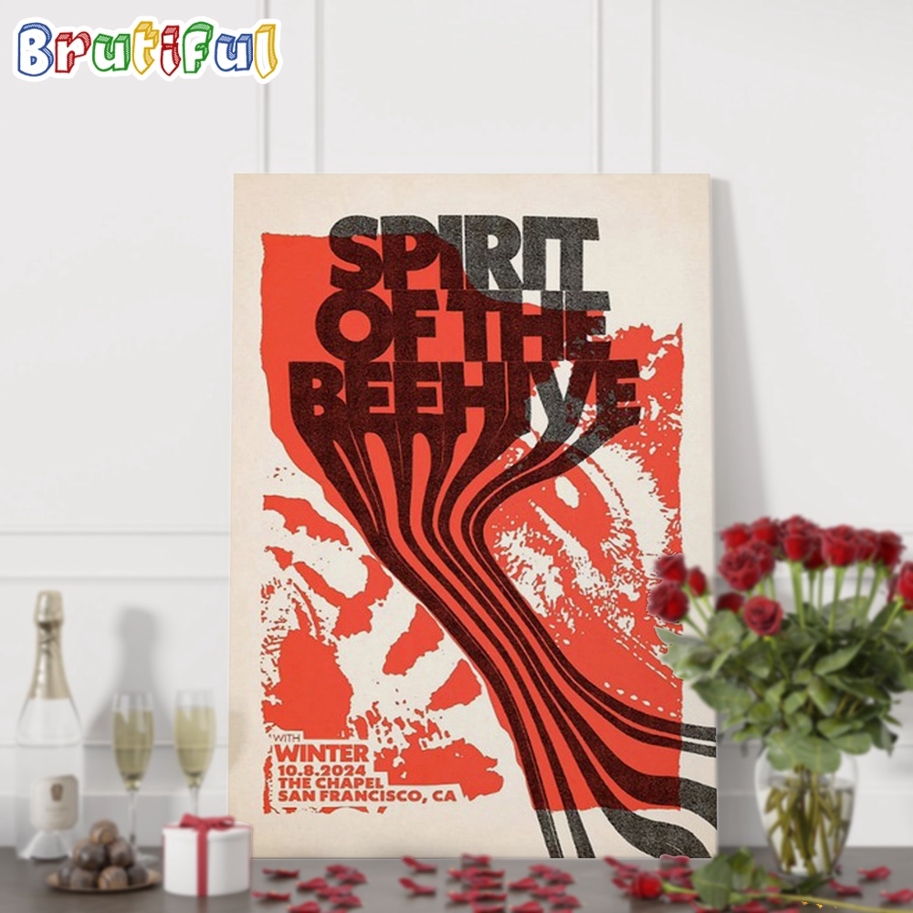 Spirit Of The Beehive August 10 2024 The Chapel San Francisco CA Wall Art Poster Canvas