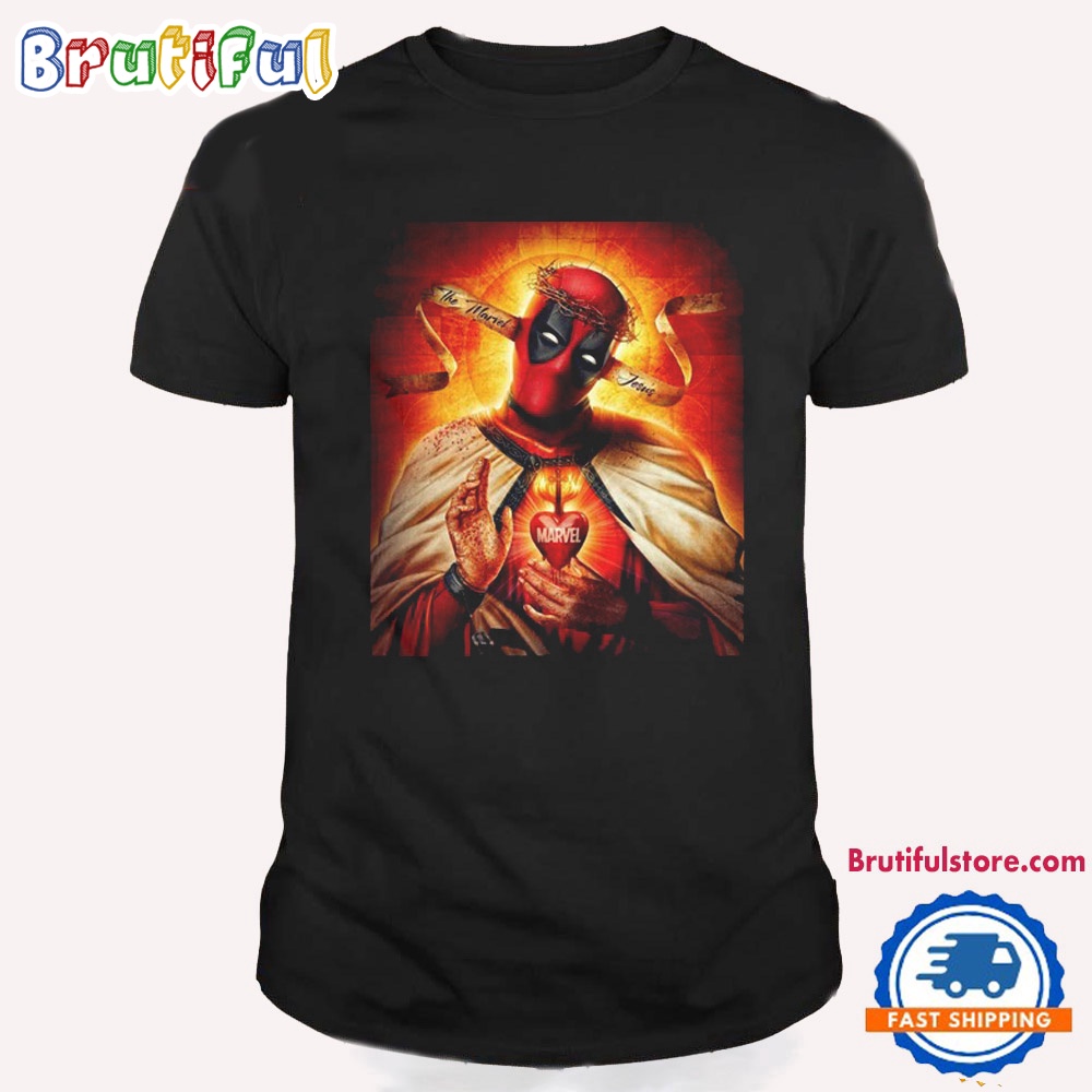 The Marvel Jesus Deadpool T Shirt