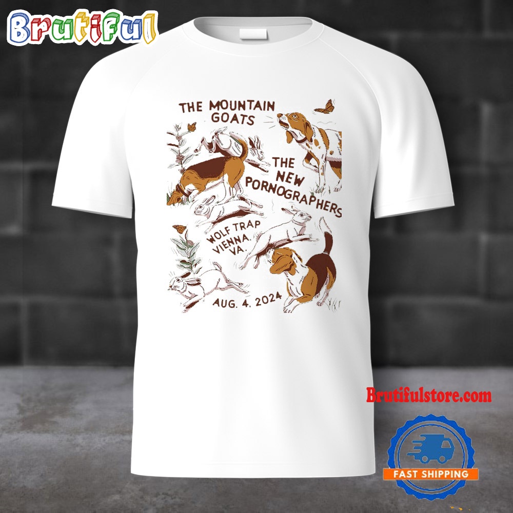 The Mountain Goats Wolf Trap Vienna VA August 4 2024 T Shirt