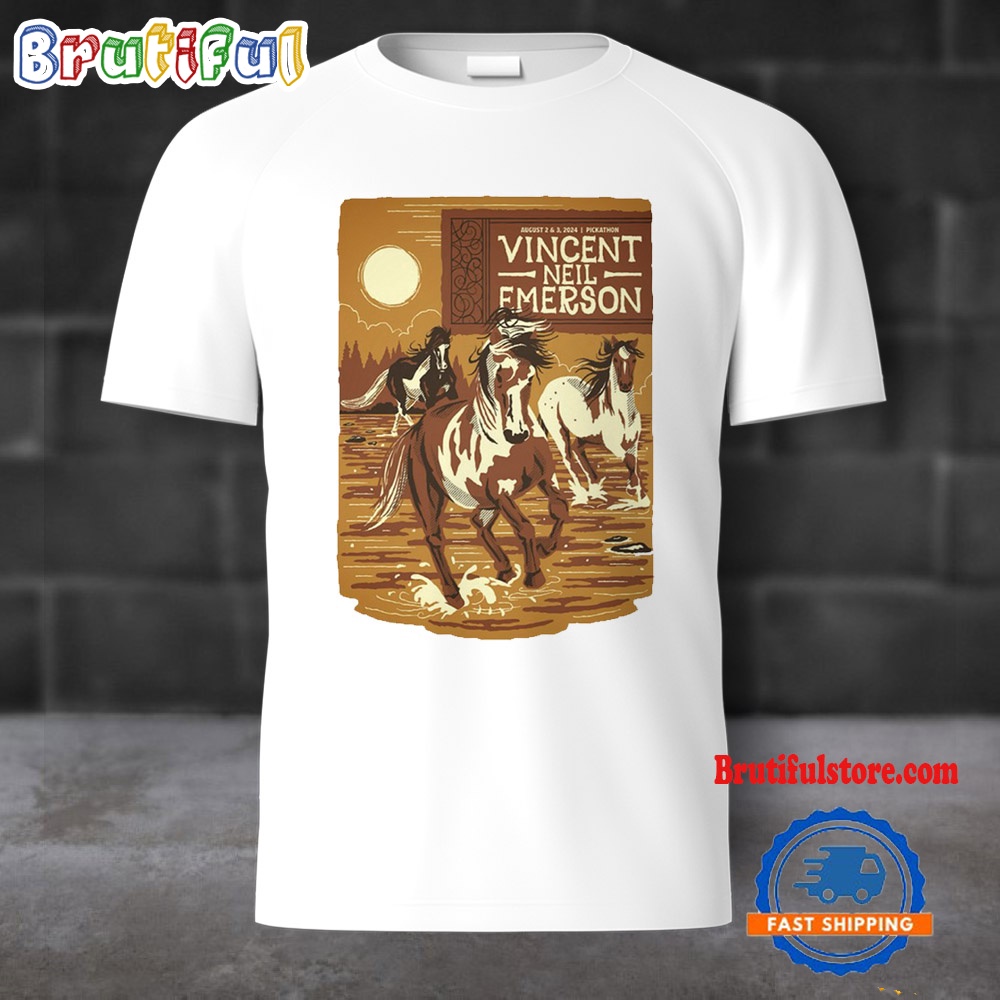 Vincent Neil Emerson Pickathon Happy Valley OR August 2 3 2024 T Shirt