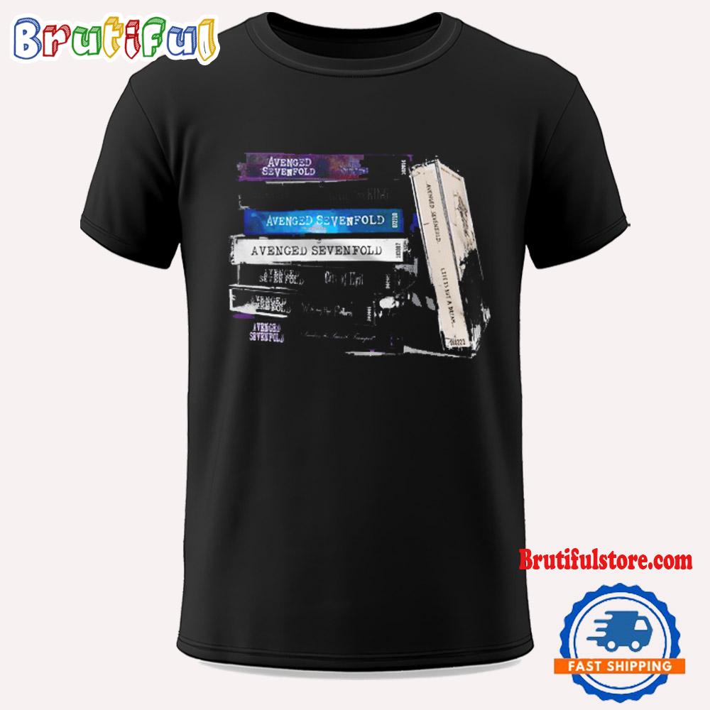 A7XWorld Avenged Sevenfold Walkman 25th Anniversary T Shirt