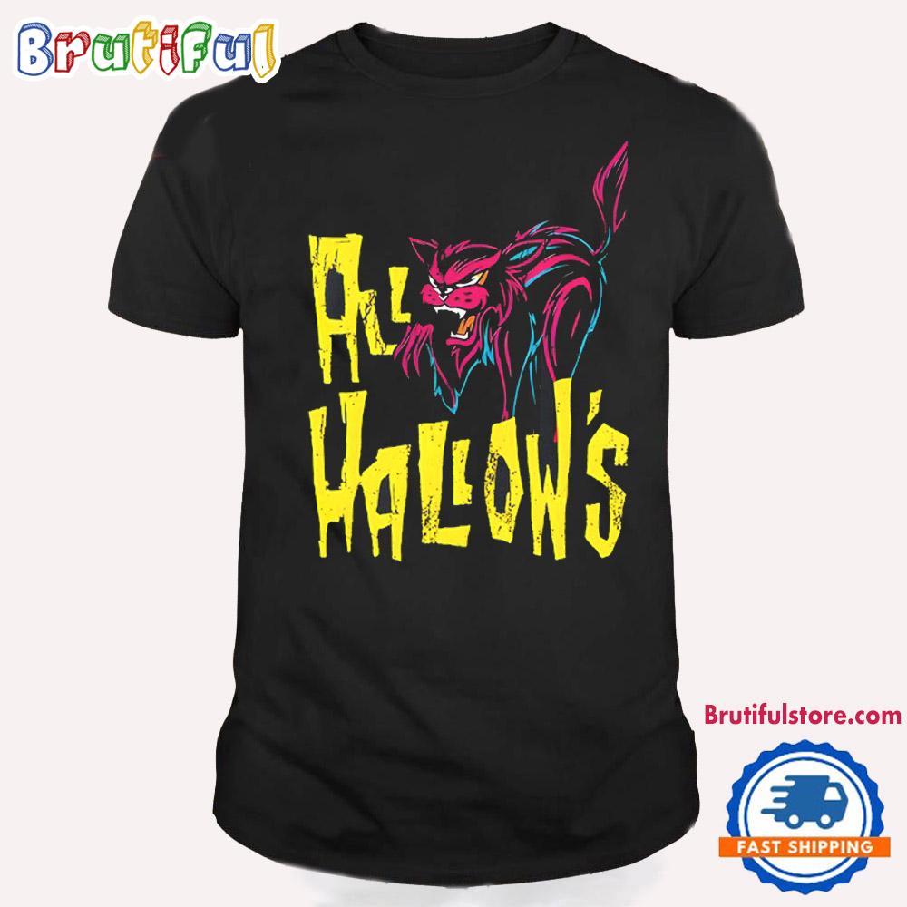 Afireinside All Hallow's Cat Black 2024 T Shirt