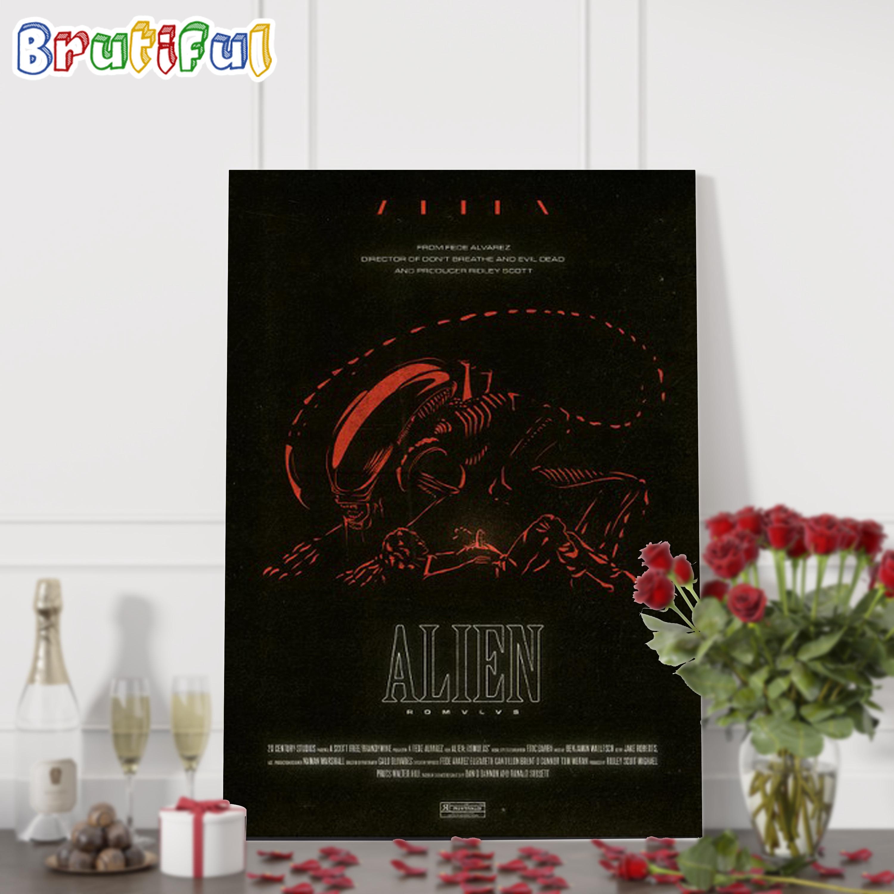 Alien ROMVLVS 2024 Movie Wall Art Poster Canvas