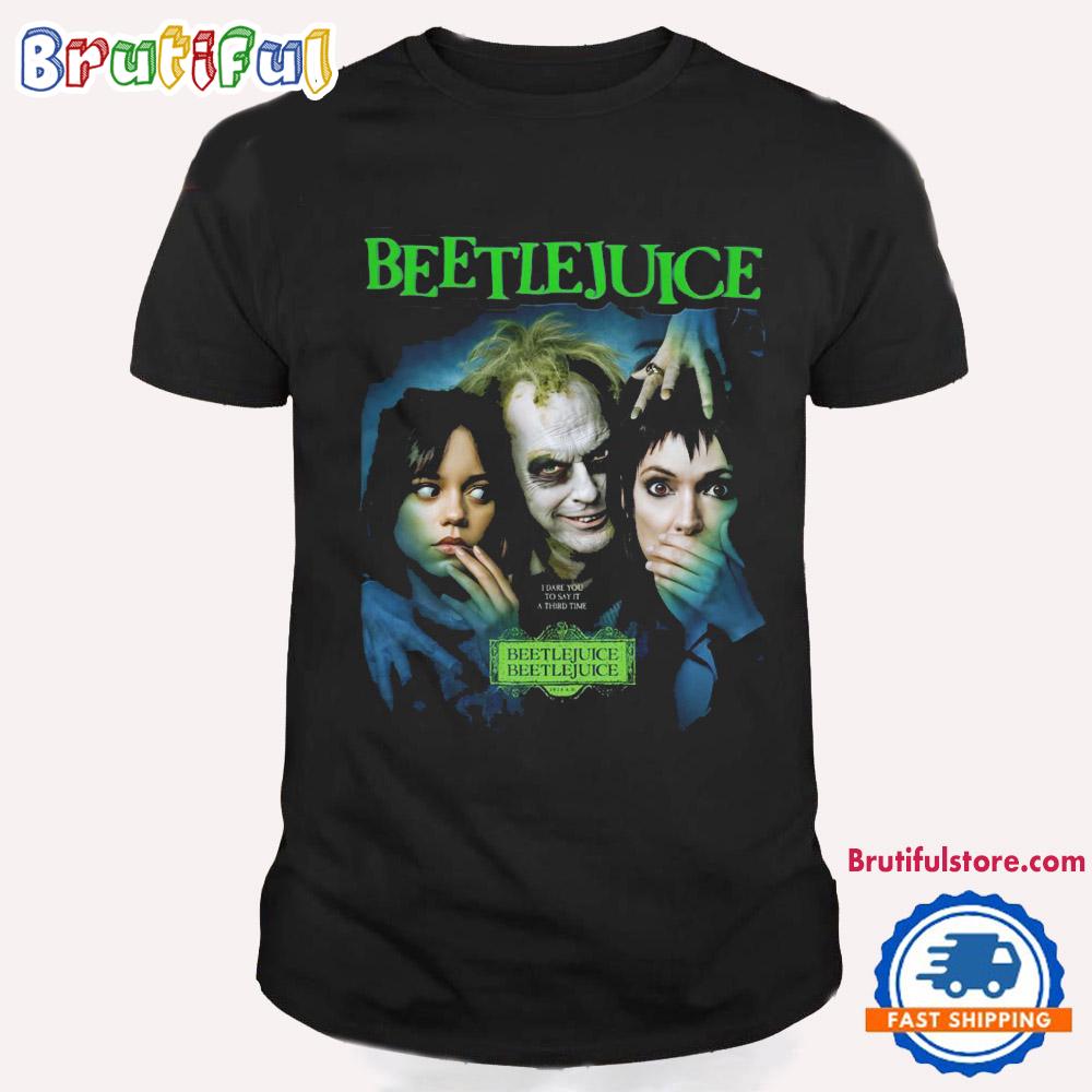 Beetlejuice 1988 Movie T Shirt, Vintage Horror Beetlejuice Shirt