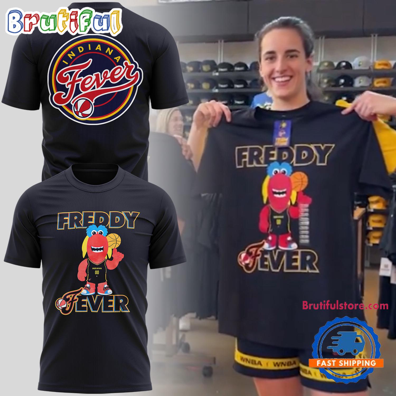 Caitlin Clark Freddy Fever Basketball T Shirt