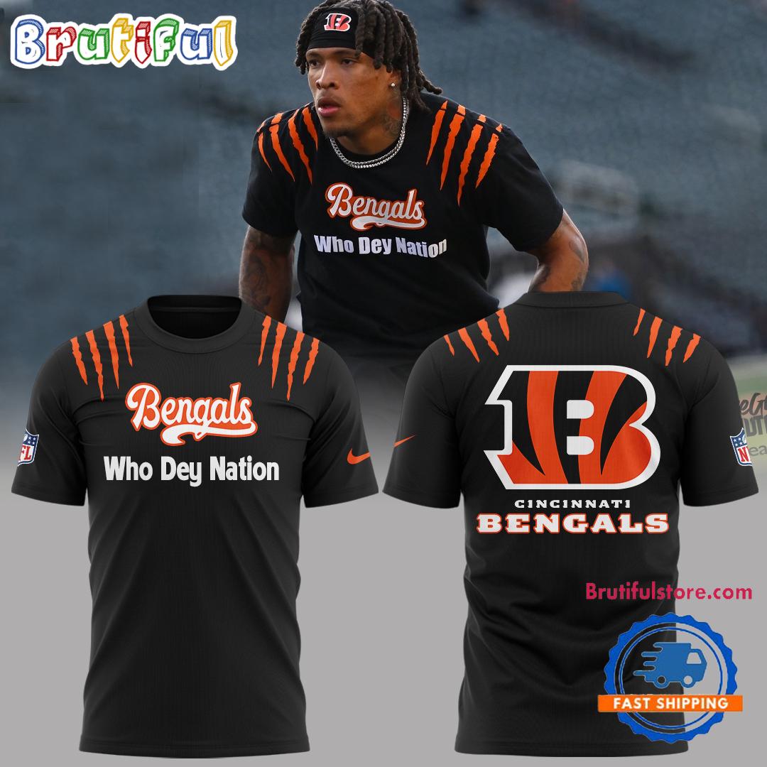 Cincinnati Bengals 2024 NFL Who Dey Nation T Shirt