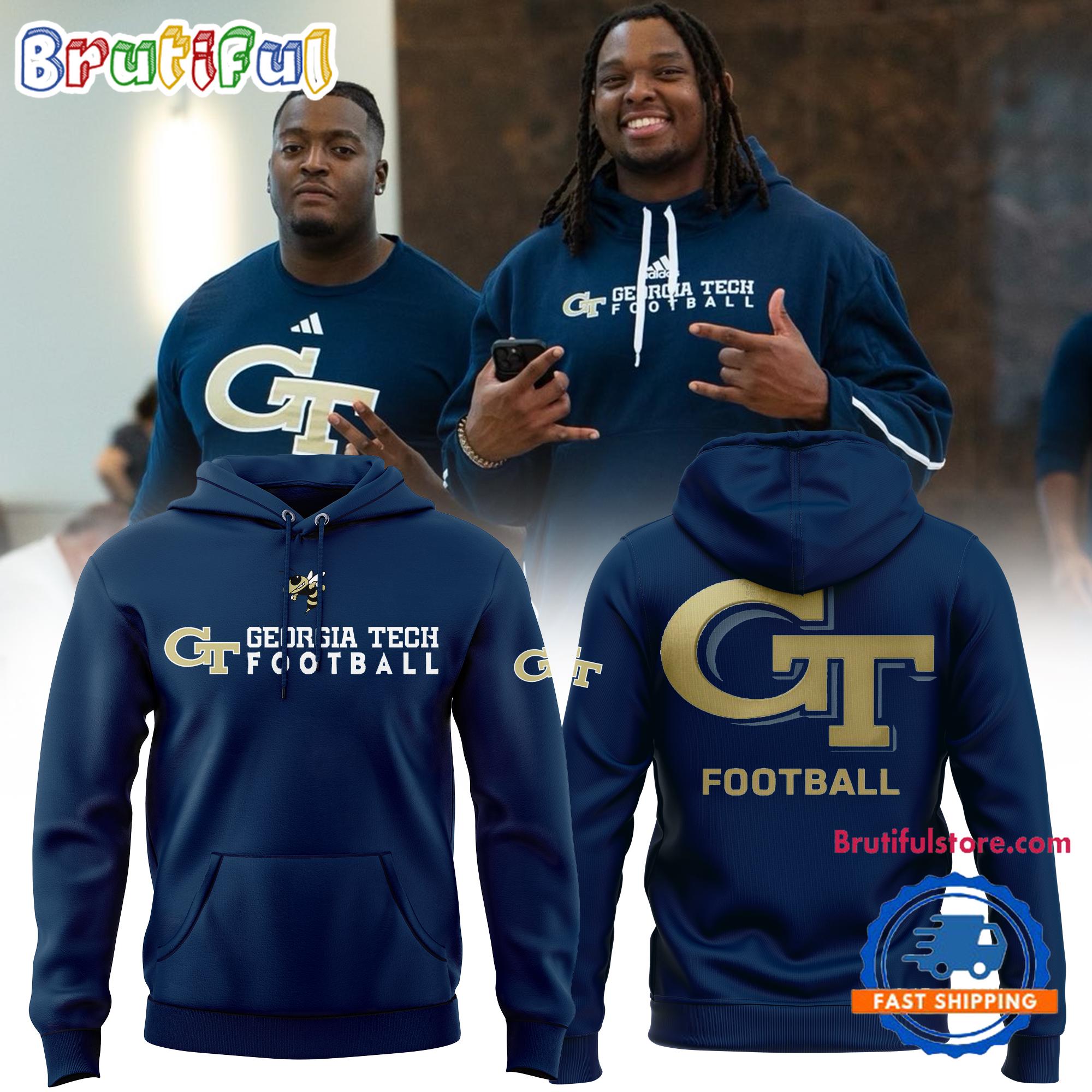 Georgia Tech Football 2024 New Hoodie