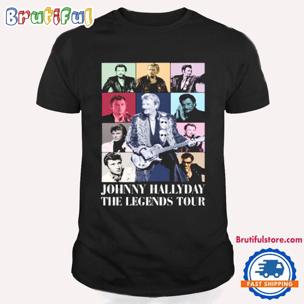 Johnny Hallyday The Legends Tour T Shirt