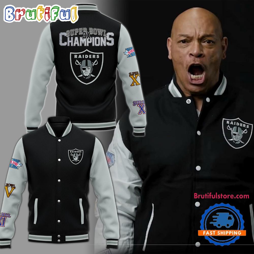 Las Vegas Raiders NFL 2024 Limited Edition Baseball Jacket