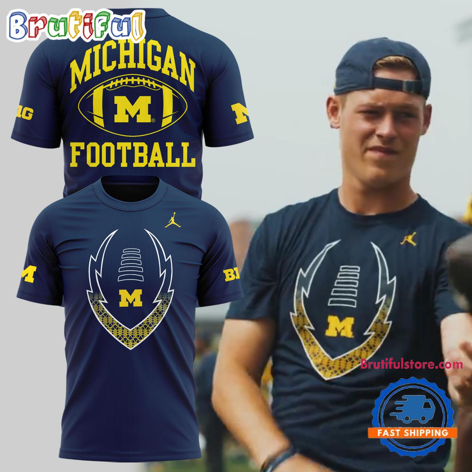Michigan Wolverines Football 2024 New T Shirt