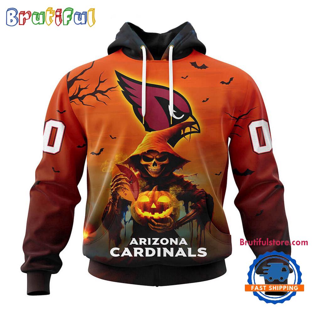 NFL Arizona Cardinals Ghost Witches Halloween Custom Hoodie