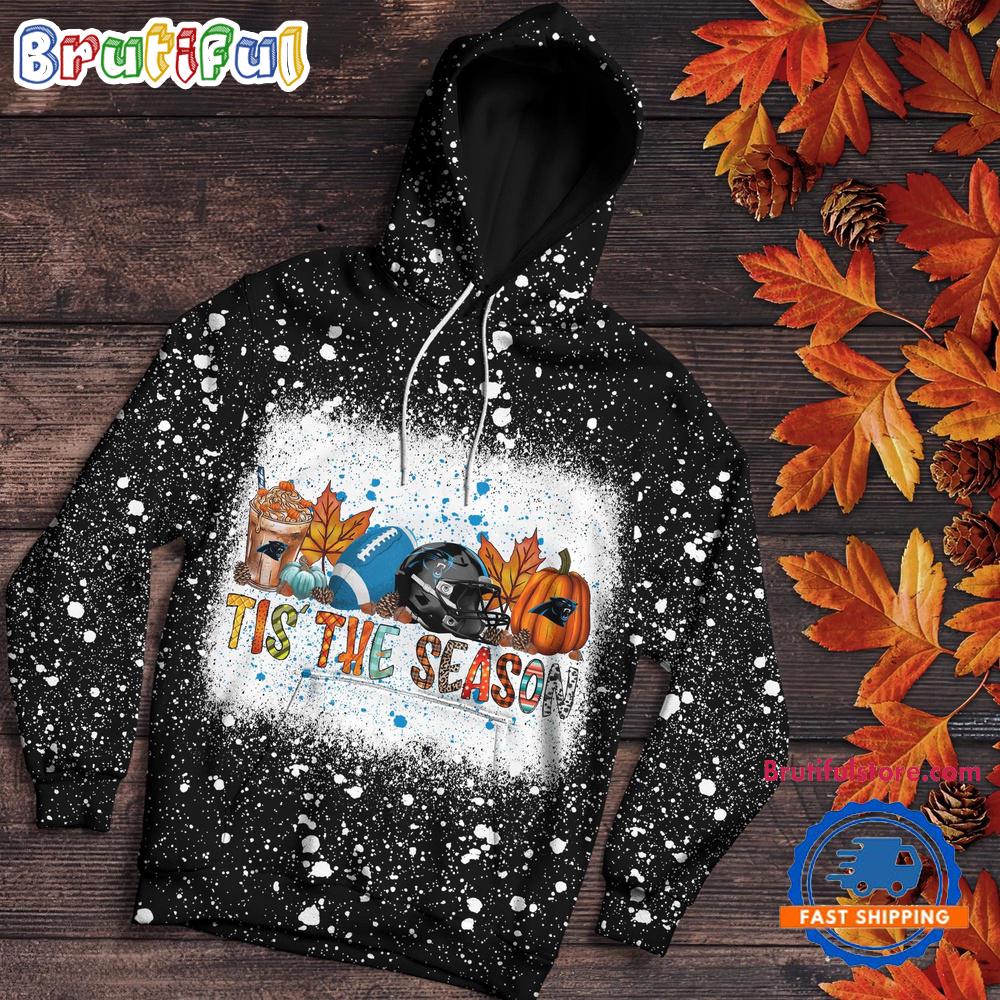 NFL Carolina Panthers Tis The Season Special Pumpkin Halloween Hoodie Shirt