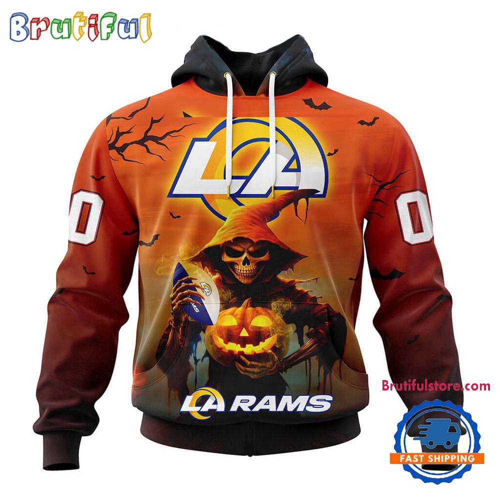 NFL Los Angeles Rams Ghost Witches Halloween Custom Hoodie