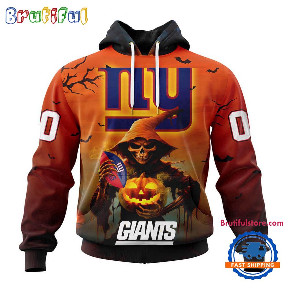 NFL New York Giants Ghost Witches Halloween Custom Hoodie