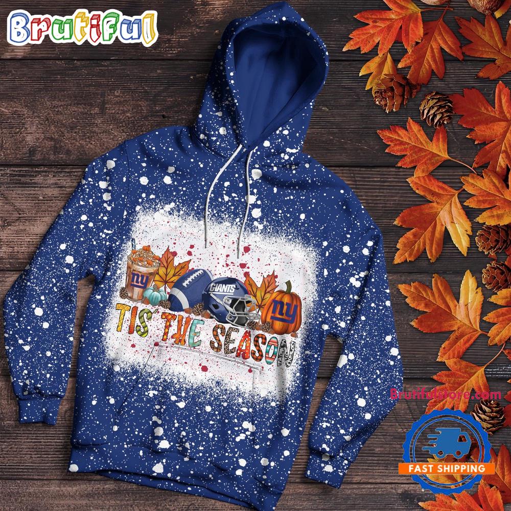 NFL New York Giants Tis The Season Special Pumpkin Halloween Hoodie Shirt