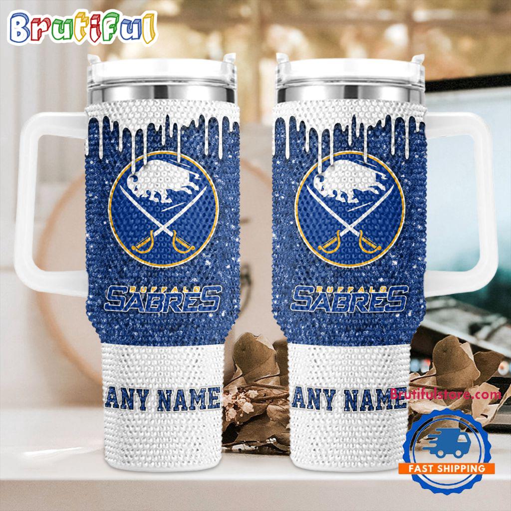 NHL Buffalo Sabres Personalized Stanley Diamond Tumbler 40oz