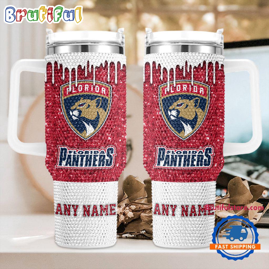 NHL Florida Panthers Personalized Stanley Diamond Tumbler 40oz