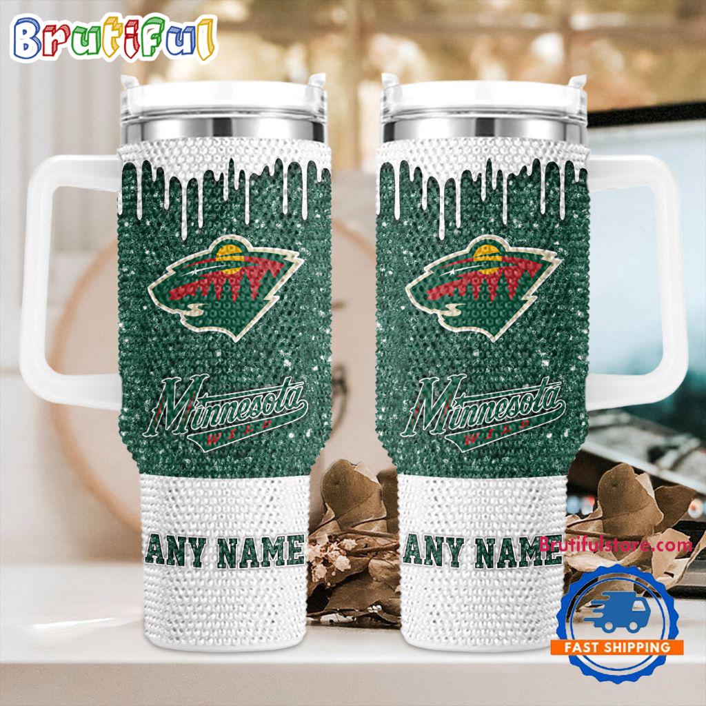 NHL Minnesota Wild Personalized Stanley Diamond Tumbler 40oz