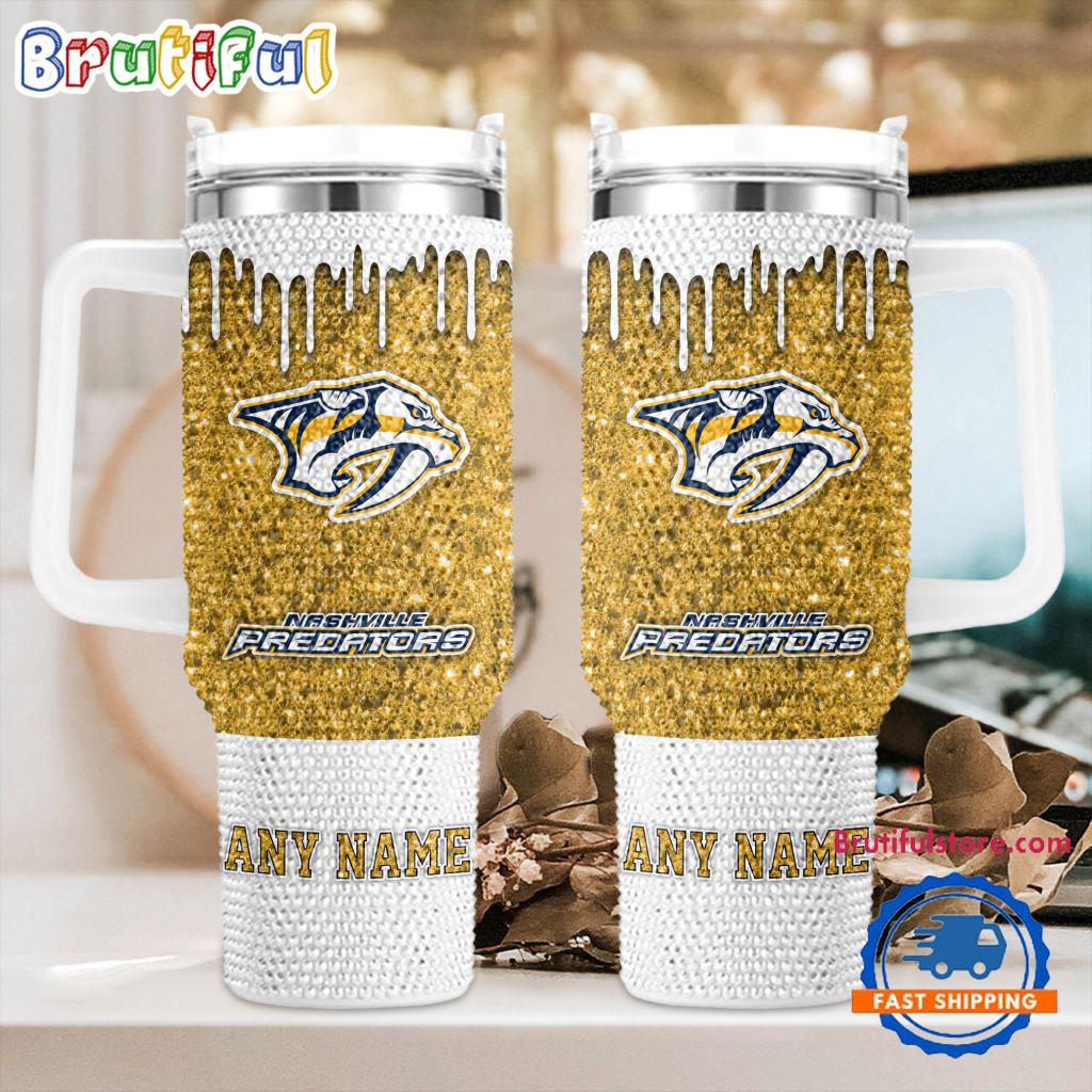 NHL Nashville Predators Personalized Stanley Diamond Tumbler 40oz