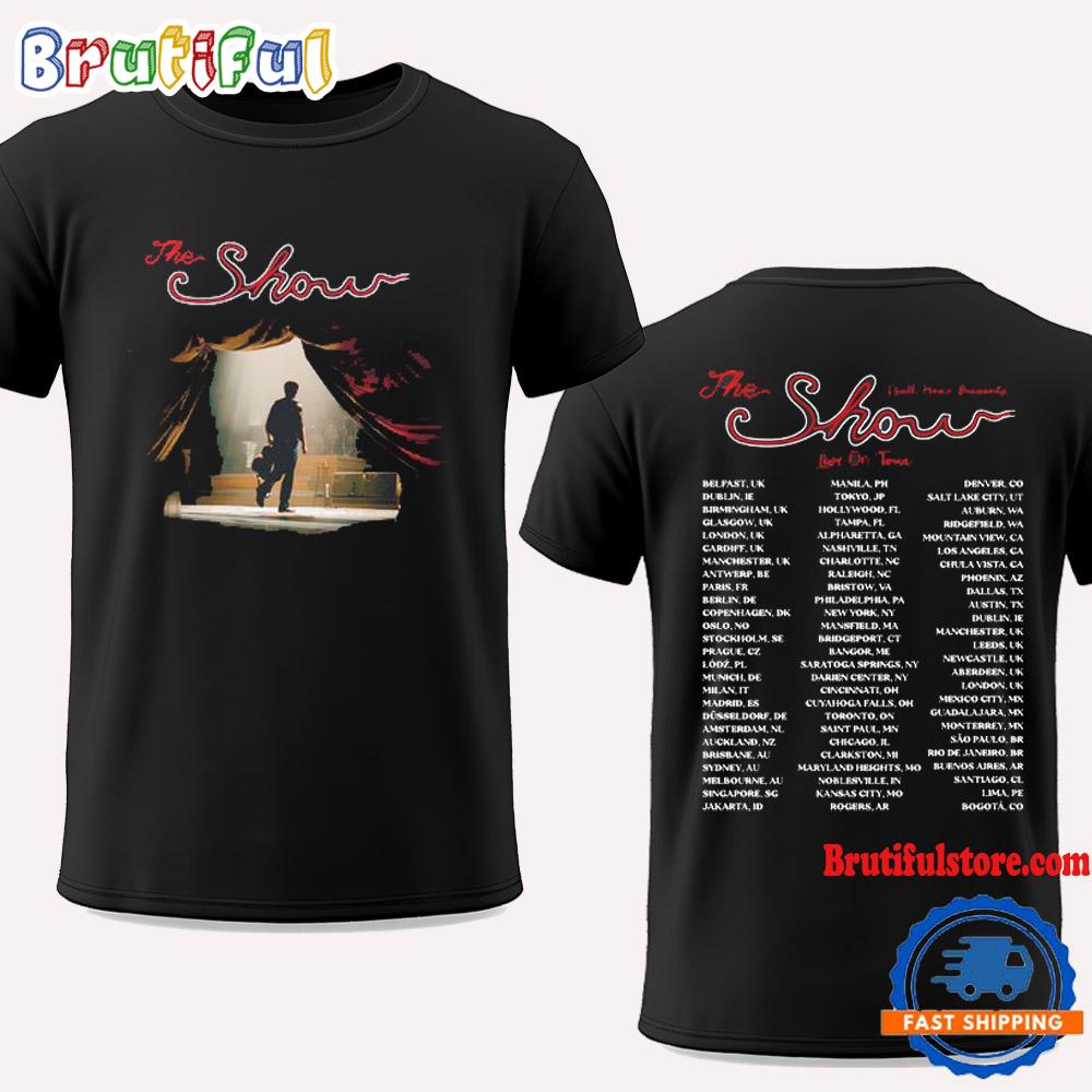Niall Horan The Show Live On Tour Photo Dates 2024 T Shirt