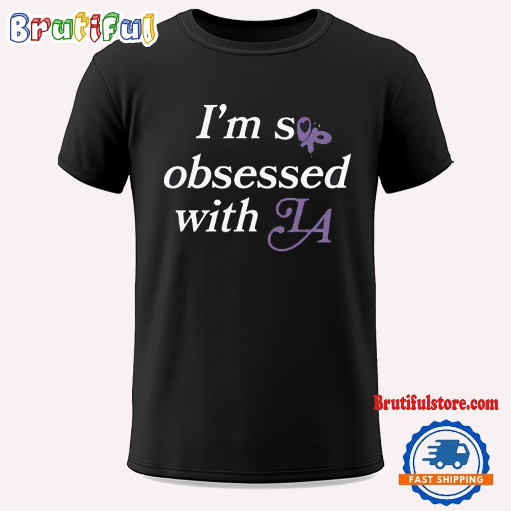 Olivia Rodrigo Guts Tour 2024 I'm SOR Obsessed With LA Unisex T Shirt
