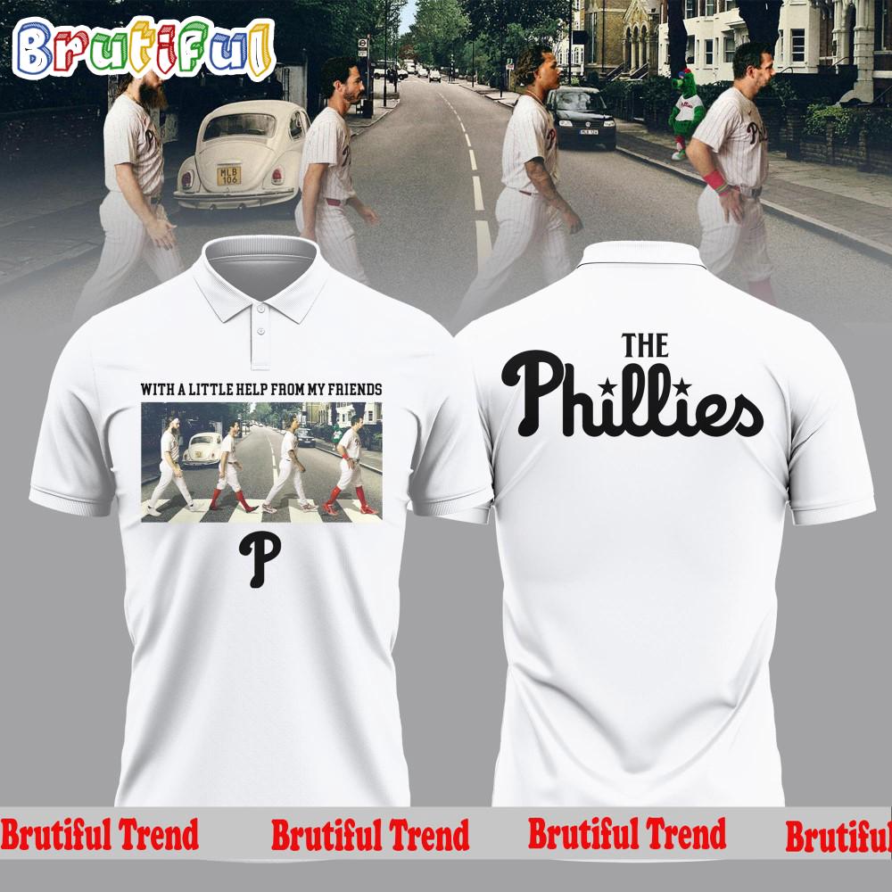 Philadelphia Phillies With A Little Help From My Friends’ Phillies Polo Shirt