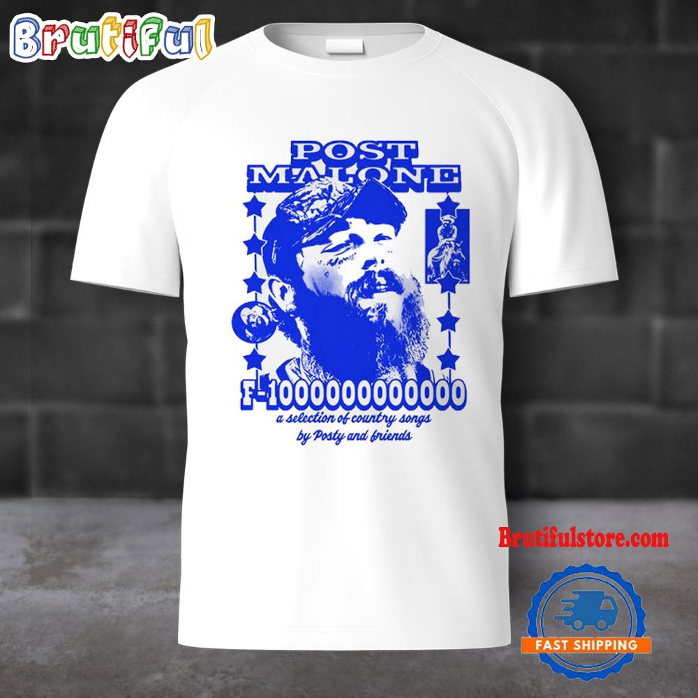 Post Malone F-1 Trillion Ringer 2024 T Shirt