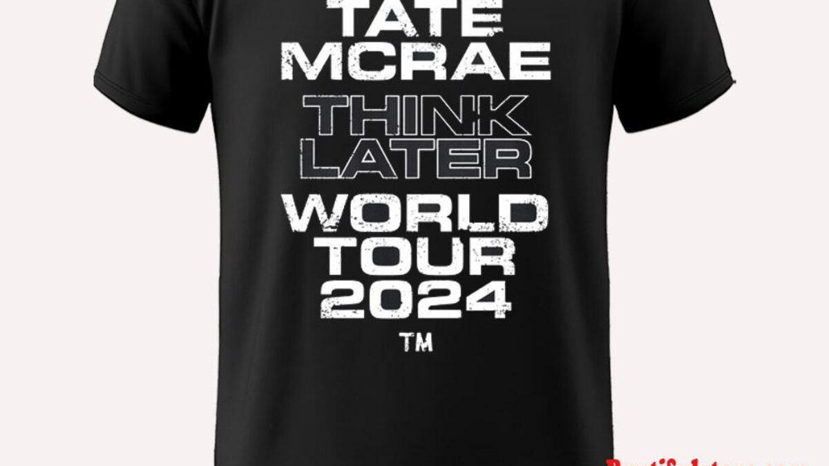 Tate McRae 2024 Think LaterライブTシャツSサイズ Think Later Tate Mcrae World Tour 2024 T Shirt